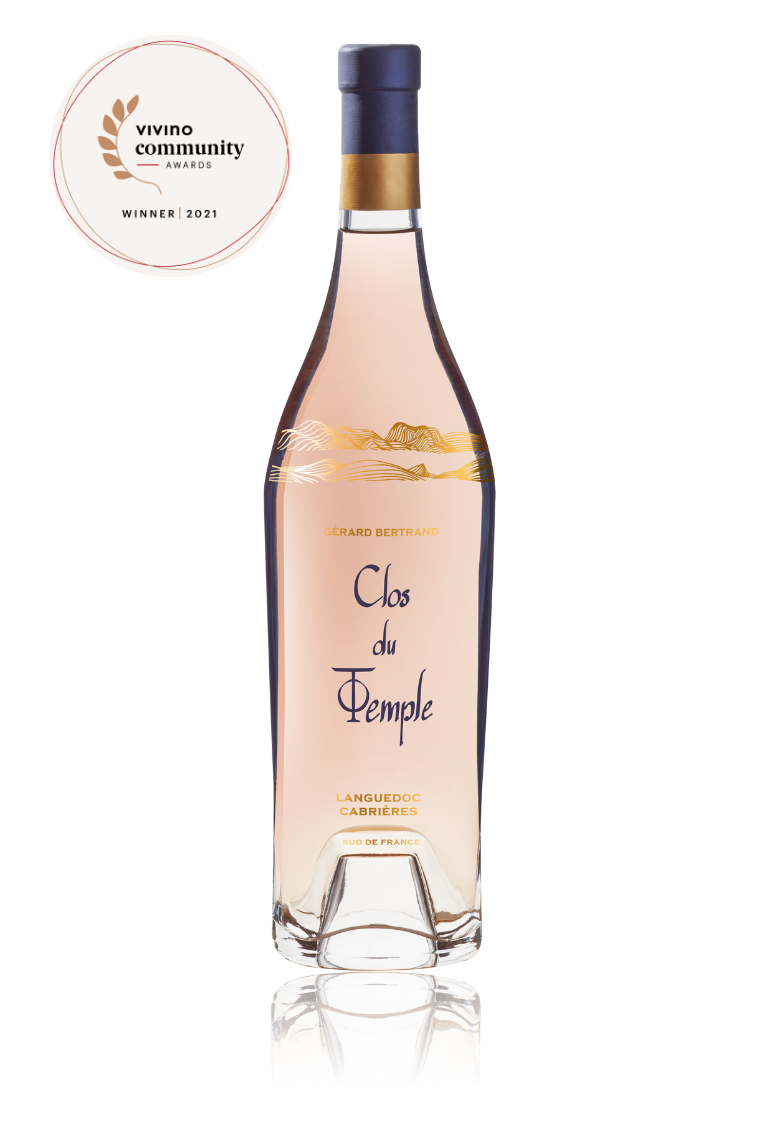 Clos du Temple belegt bei den Vivino Community Awards 2021 den 3. Platz unter den Top 100 Roséweinen der Welt